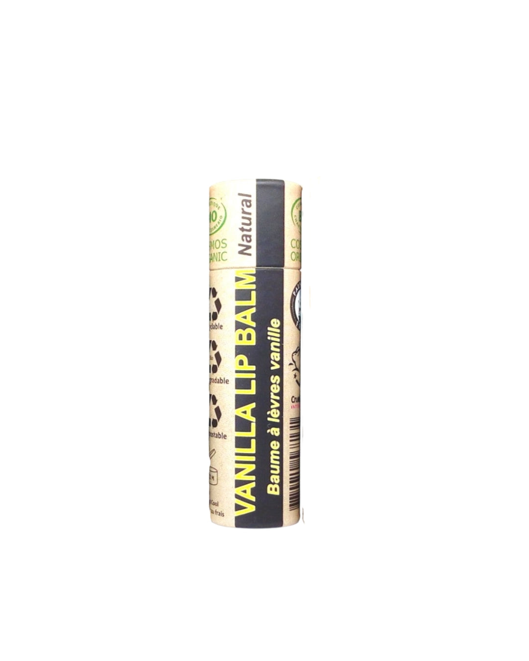 🌿Organic Vanilla Lip Balm – Nourishing & Soothing Care
