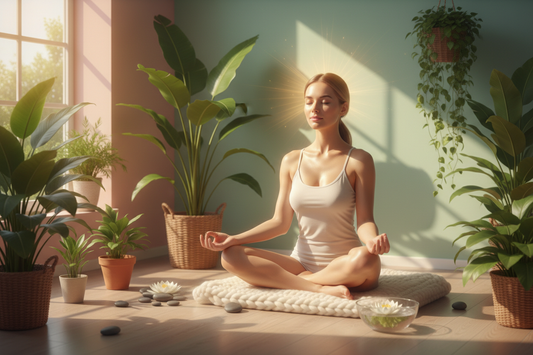 🌿 From Stress to Glow: The Connection Between Mindfulness and Healthy Skin