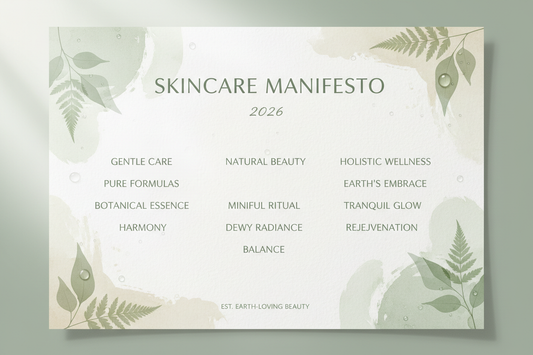 🌿 The Gentle Skincare Manifesto for 2026