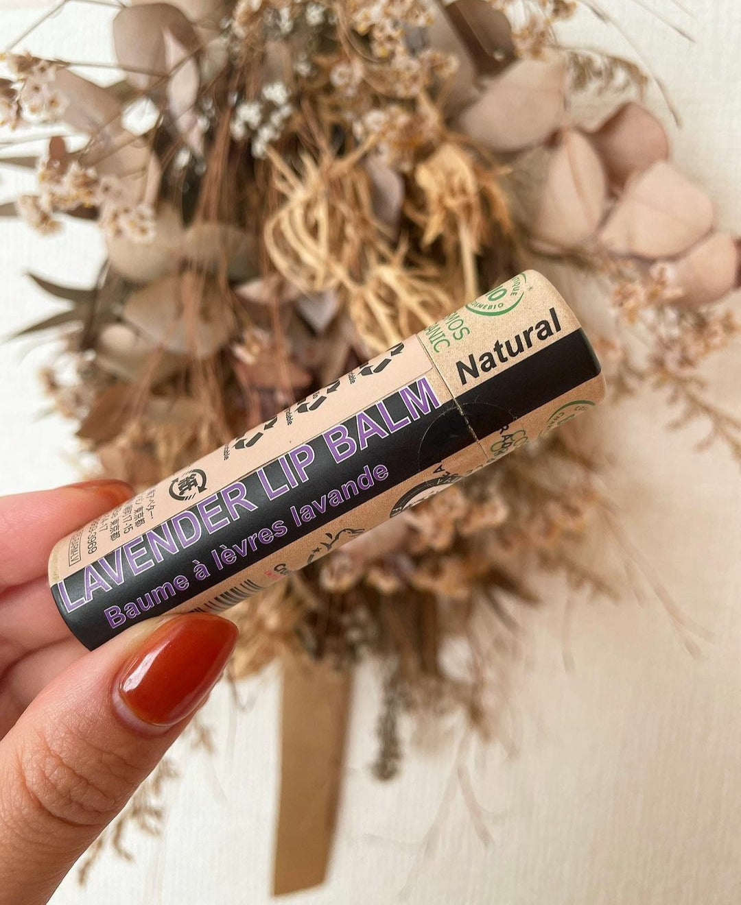 🌿Organic Lavender Lip Balm – Calming Hydration