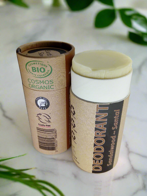 🌿Organic Natural Deodorant – Sandalwood | Eco-Friendly, Long-Lasting Protection