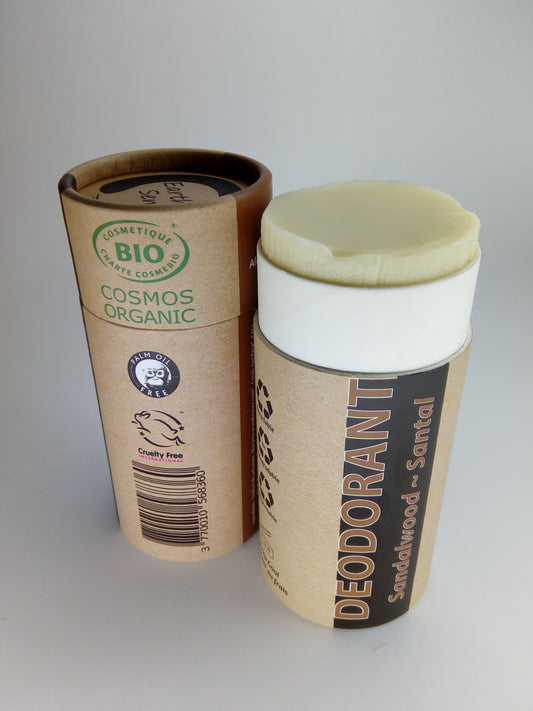 🌿Organic Natural Deodorant – Sandalwood | Eco-Friendly, Long-Lasting Protection