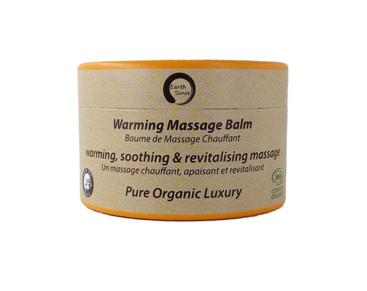 🌿 Organic Warming Massage Balm – Natural Relief for Muscles & Joints