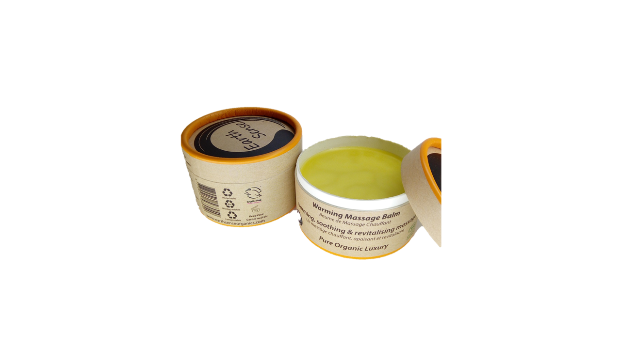 🌿 Organic Warming Massage Balm – Natural Relief for Muscles & Joints